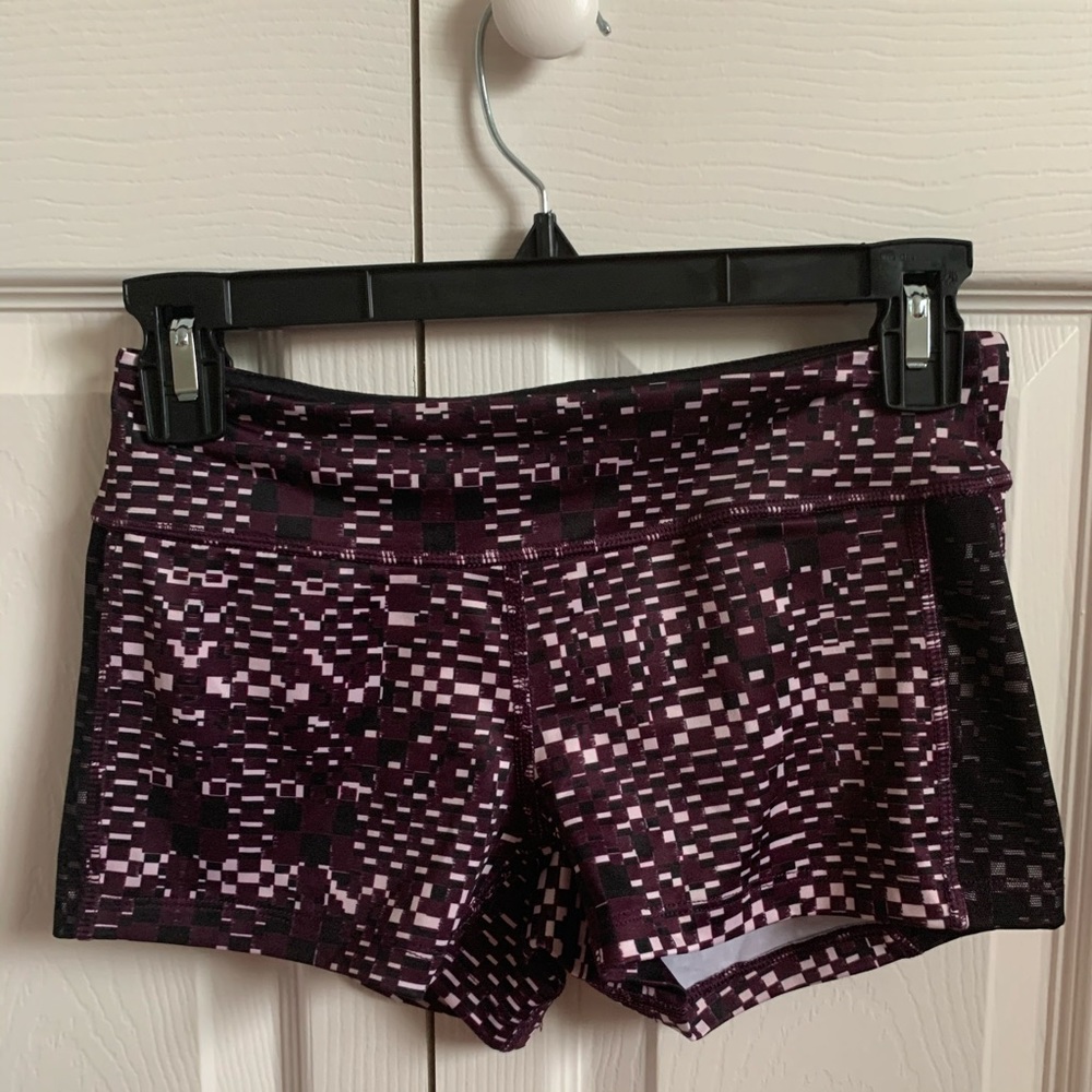 Purple athletic shorts size XS
